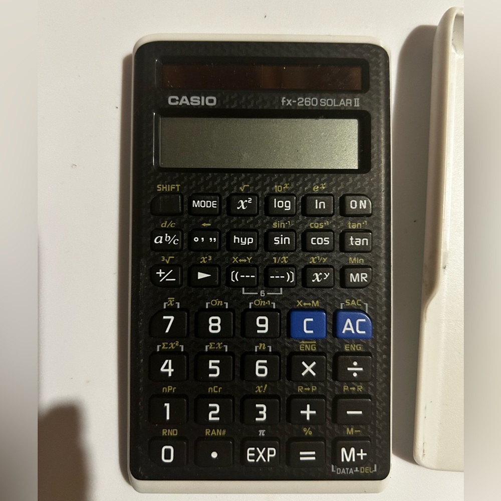 Casio FX-260Solar II Scientific Calculator-USED  For ACT‎ / SAT